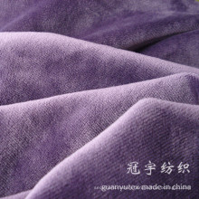 Short Hair Velvet Super Soft Polyester Velour Fabrics for Sofa